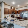 Kitchen with bar style seating 