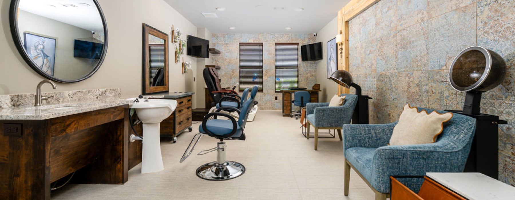 a beauty salon